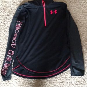 under armor zip up